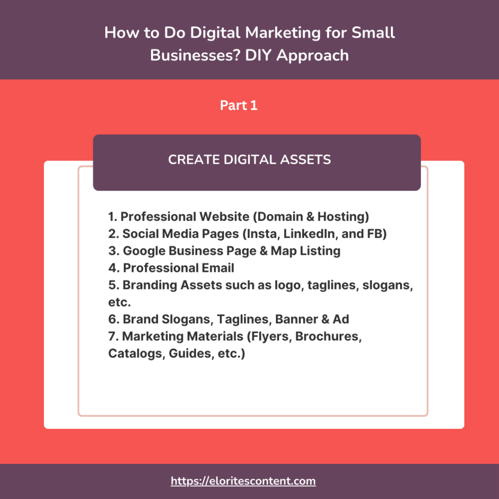 Digital Marketing for Small Business DIY Approach part 1