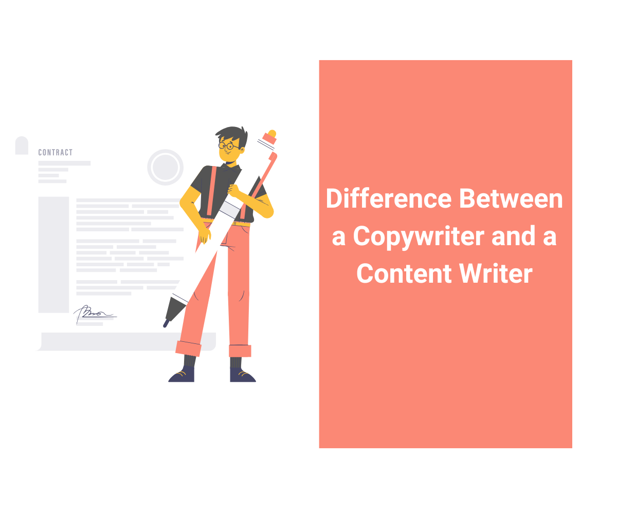 Difference Between a Copywriter and a Content Writer