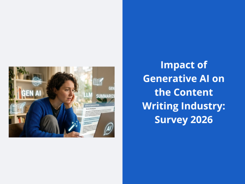 Impact of Generative AI on the Content Writing Industry: Survey 2026
